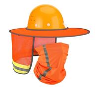 Visiera Parasole Per Casco con ghetta collo riflettente e schermo solare a