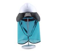 Visiera parasole per casco di sicurezza - Protezione UV attaccata al casco per guardia del collo | Parasole anti-calore per cantieri e lavori all'aperto