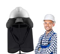 Visiera parasole per casco di sicurezza - protezione UV attaccata al casco per guardia del collo - visiera ventilata per cantieri di costruzione e paesaggistica prevenzione colpo di calore