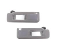 Visiera Parasole per Interni Auto Compatibile con Toyota Land Cruiser Prado 120 LC120 2003 2004 2005 2006 2007 2008 2009 Visiera Parasole Anteriore per Tetto Auto (Grigio, Solo 1 rimasto)