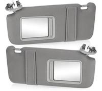 Visiera Parasole Per Per Camry 2007 2008 2009 2010 2011 Lato Passeggero Sinistro E Destro Visiera interna per auto(Grey Left Right Set)