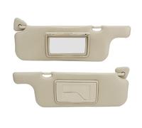 Visiera Parasole per Specchietto Auto, 2 Pezzi Visiera Parasole Lato Conducente Sinistro Specchio per Trucco Pannello Schermante Solare per E120 E130 Dal 2001 Al 2007 Nona