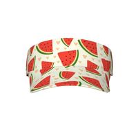 Visiera Parasole Watermelon Pattern Cappello da Sole Donna Uomini Sun Visor cap Confortevole Cappellino Visiera per Esterna Estivo Sport