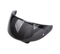 Visiera per Casco Adatta per HJC I71 HJ-38 Antigraffio | Lenti Nere, Blocco della Luce, Nessuna Distorsione, Installazione Rapida, Resistente Al e Alla Sabbia