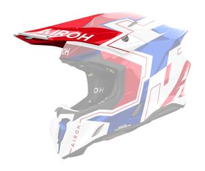 Visiera per casco Airoh Twist 3 Dizzy blu-rosso lucido