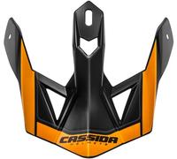 Visiera per casco Cassida Cross Pro II arancione-nero-grigio