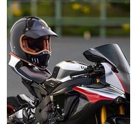 Visiera per casco con 3 bottoni automatici, copertura protettiva per