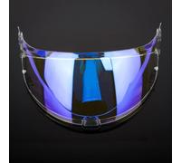 Visiera per casco da moto, visiera di ricambio per casco da moto, per HJ-20M C70 IS-17 (blu evo)