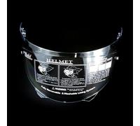 Visiera Per Casco Per Motocicli Alte Prestazioni Lente Per Parabrezza Accessori Per Ricambio Facile Fissaggio Per HJ-33 I90 Protettivo Facile Da Installare Trasparente E Durevole Resistente