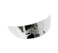 Visiera per fari eagle in rilievo 7" cromo tutte le h-d con fari da 7"