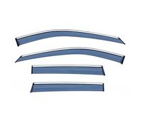 Visiera Per Finestrino Per Auto Peugeot 2008 2013-2019 Deflettore Visiere Ombra Sole Parapioggia Fumo Copertura Scudo Tendalino Trim Auto Deflettori Aria