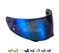 Visiera per HJC i90 i91 Modulare HJ-33 Blu Compatibile Pinlock Ready