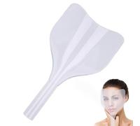 Visiera per lacca per capelli - Protezione per salone di, protezion e maschera con manico 15,6x29,6 cm, protezione cosmetica per occhi spray, PP trasparente e impugnatura | Copertur
