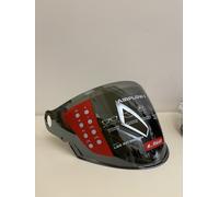 VISIERA PER LS2 AIRFLOW 2 OF616 CASCO JET SILVER ARGENTO SCURA LUNGA