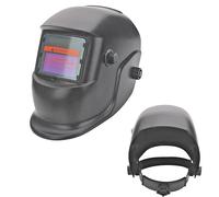 VISIERA PER SALDATURA CASCO PER FABBRO PROTEZIONE A CRISTALLI LIQUIDI LAVORO