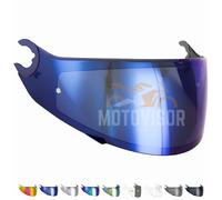 Visiera per Shark Spartan Skwal D Skwal 2 Blu Compatibile Pinlock Pinlock Ready