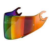 Visiera per Shark Spartan Skwal D Skwal 2 Rossa Compatibile