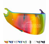 Visiera per Shark Spartan Skwal D Skwal 2 Rossa Compatibile Pinlock