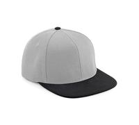 Visiera Piatta 6 Snapback Berretto Baseball Beechfield Originale Regolabile Saia