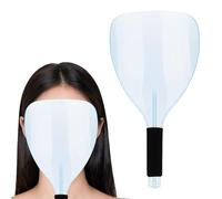 Visiera professionale per il viso, strumento per capelli, per salone di parrucchiere, leggero, trasparente, per parrucchieri, lacca per capelli, copertura per il viso per la casa e il salone di