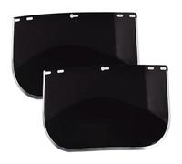 Visiera protettiva colorata da 2 pezzi, visiera protettiva di sicurezza sostitutiva da 15, 5x7, 9 pollici per casco, saldatura, molatura, fai da te, per casco da cosplay