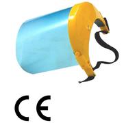 Visiera protettiva in plexygass conforme alla norma CE EN 166