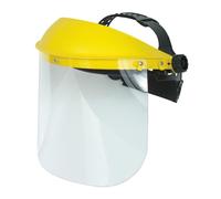 Visiera protettiva in policarbonato DPI di SICUREZZA VISO BOCCA OCCHI..