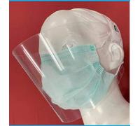 Visiera protettiva Pvc trasparente disinfettabile riutilizzabile non si appanna