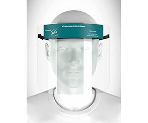 VISIERA PROTETTIVA-VISOR- CERTIFICATA CE - DPI II CAT. Protezione completa da schizzi e droplets. Prodotta in Italia con materiali di alta qualiTà e resistenti. Sanificabile e riutilizzabile.