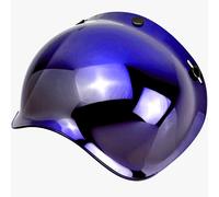 Visiera reclinabile bubble a bolla caschi jet tre bottoni custom cafè racer