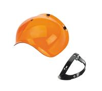 Visiera Reclinabile Bubble a Bolla Universale per Casco 3 Bottoni Vari Colori