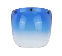 Visiera Reclinabile Bubble a Bolla Universale per Casco 3 Bottoni Vari Colori