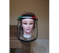 Visiera schermo sicurezza viso occhi bocca spruzzi oggetti dispositivo DPI