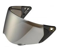 Visiera Scorpion KDF-19 per caschi da moto EXO-HX1/CARBON argento chiaro