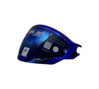 Visiera Specchiata Blu Shark Per Rs Jet