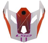 Visiera Spoiler Estensibile Ls2 Per Casco X-force MX703 Arancione