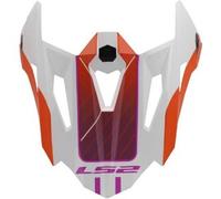 Visiera Spoiler Integrato Ls2 Per Casco X-force MX703 Arancione