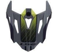 Visiera Spoiler Integrato Ls2 Per Casco X-force MX703 Grigio Giallo
