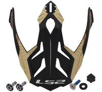 Visiera Spoiler Ls2 Per Casco Explorer MX701 Marrone Sabbia