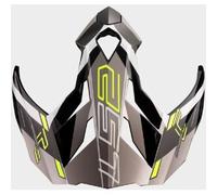 Visiera Spoiler Ls2 Per Casco Explorer MX701 Nero Giallo