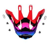 Visiera Spoiler Ls2 Per Casco Fast II MX708 Rosso