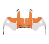 Visiera Spoiler Ls2 Per Casco Pioneer MX702 Bianco Arancione