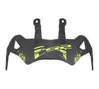 Visiera Spoiler Ls2 Per Casco Pioneer MX702 Giallo Nero Opaco