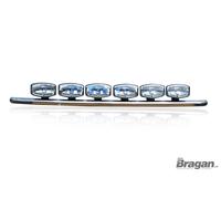 Visiera Tetto Luce Lampada Barra Per Pre 2014 DAF Cf Camion Acciaio Inox