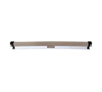 Visiera Tetto Tendine Parasole per Seat per Ibiza 2009 2010 2011 2012 2013 2014 2015 2016 2017 Auto Panorama Tettuccio Apribile Tende A Rullo Parasole Copertura Tenda Montaggio(Beige)