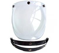 Visiera Trasparente A Bolla Per Casco Bottoni Frontali E Movimento Sali Scendi