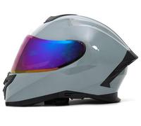 VISIERA TRASPARENTE FUME' NERA SPECCHIATA IRIDIUM PER CASCO INTEGRALE WINNET 820