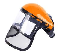 Visiera Trasparente: Mantiene Alta Visibilità E Chiarezza | Visiera Protettiva Trasparente Resistente All'appannamento | Vestibilità Ergonomica Leggera | In PVC E Polimero PP Ad Alto Impatto