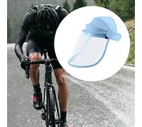 Visiera Trasparente Maschera Protettiva Viso Copertura Facciale Antiolio