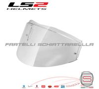 Visiera Visor Trasparente Casco Helmet Modulare Apribile LS2 FF399 Valiant 80...